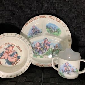 Harley-Davidson Kids Dishes